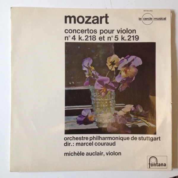 Concertos Pour Violon N°4 K.218 Et N°5 K.219